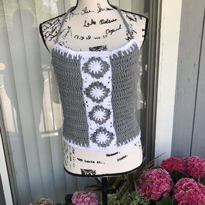 NW Halter Crochet Top